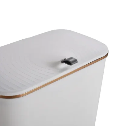 Kitchen Bathroom Hanging Small Waste Bin with Lid for cabinets - Image 5