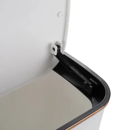 Kitchen Bathroom Hanging Small Waste Bin with Lid for cabinets - Image 4