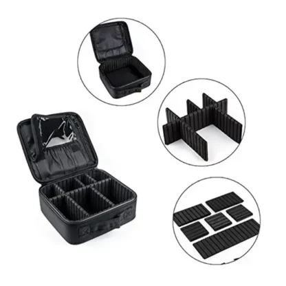 Large Make Up Vanity Case Storage Box Organizer Cosmetic Travel - Image 5