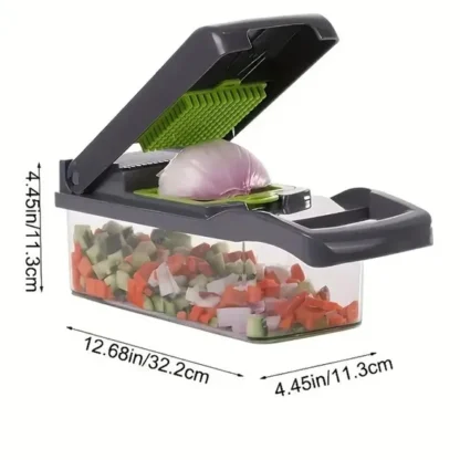 Vegetable Chopper Cutter Mandoline For Kitchen Slicer Cheese Grater - Image 6