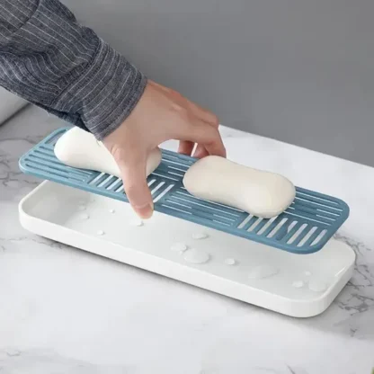 kitchen storage organizer sink soap holder rack organizer double-layer kitchen tray versatile kitchen storage detachable kitchen organizer