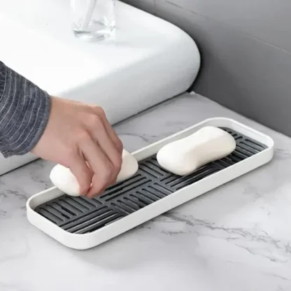 kitchen storage organizer sink soap holder rack organizer double-layer kitchen tray versatile kitchen storage detachable kitchen organizer