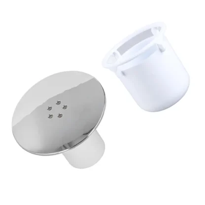 Shower Drain Cover Tray Hair Waste Trap Plug Hole Cover - Image 3