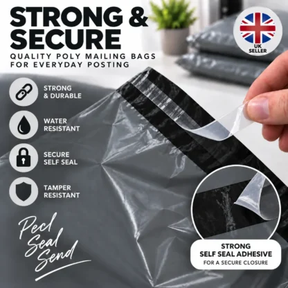 Grey Mailing Bags – Strong & Secure