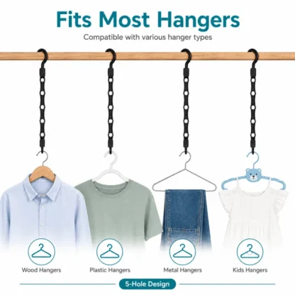 10 Pack Space Saving Hangers