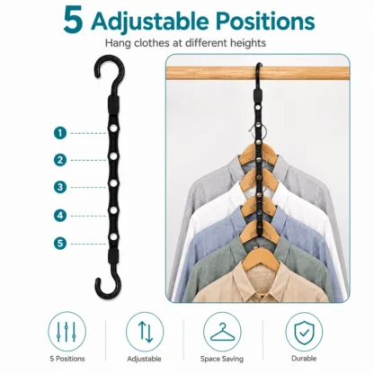 10 Pack Space Saving Hangers