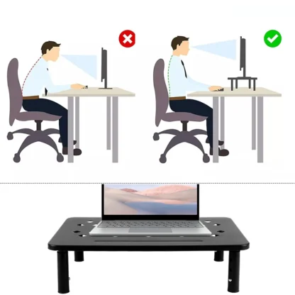 Adjustable Monitor Stand Riser