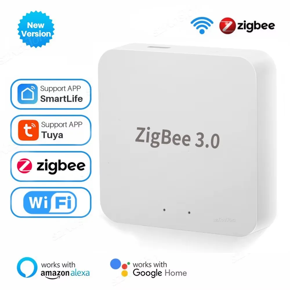 Tuya Zigbee 3.0 Gateway Hub for Smart Life, Alexa and Google Home Automation Control