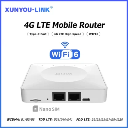 Powerful 4G LTE Router – 300Mbps WiFi, LAN and SIM Modem