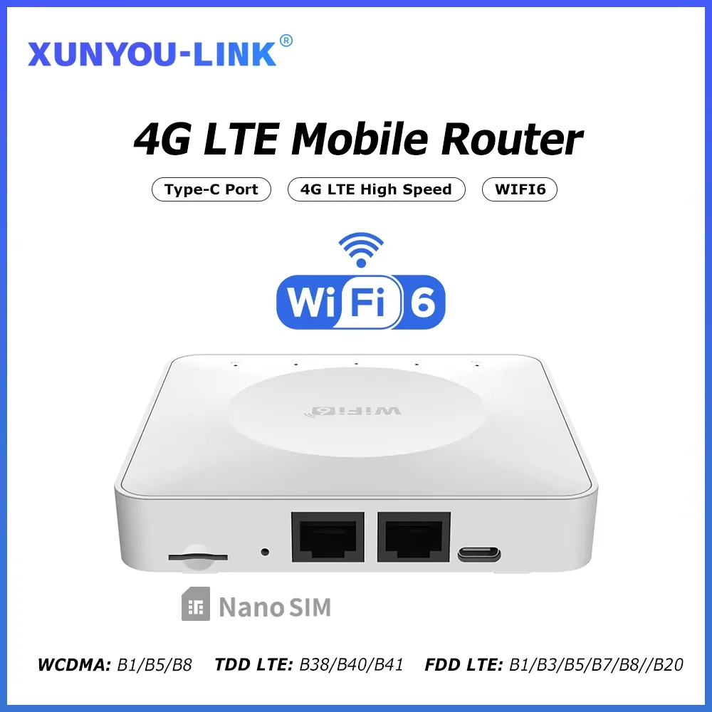 Powerful 4G LTE Router – 300Mbps WiFi, LAN and SIM Modem