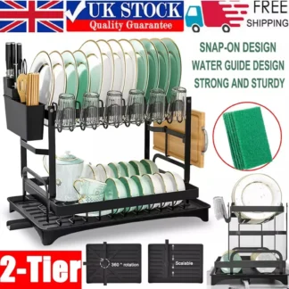 2 Tier Dish Drying Rack