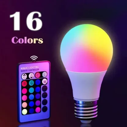 16 Colour RGB LED Bulb