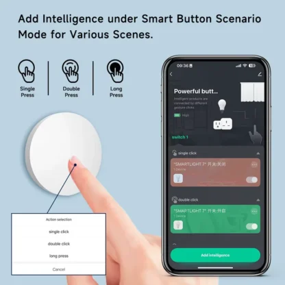 Tuya Zigbee Smart Push Button