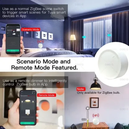 Tuya ZigBee smart knob switch
