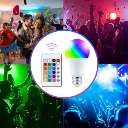 16 Colour RGB LED Bulb