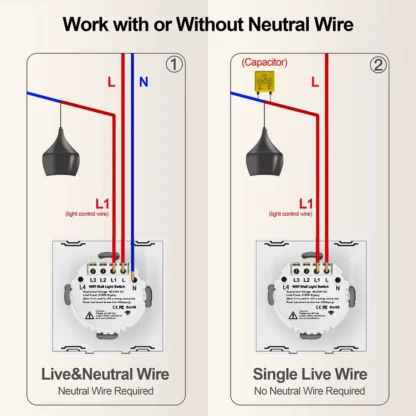 BONDA WiFi Touch Switch