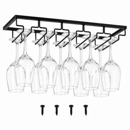 Under Cabinet Wine Glass Rack