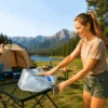 Reliable 20L Foldable Water Container with Tap for Camping