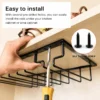 Under Cabinet Wine Glass Rack
