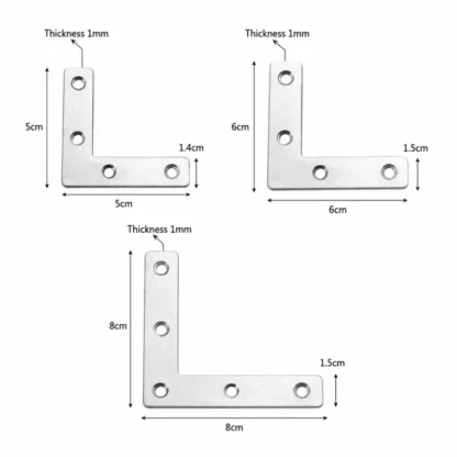stainless steel corner brackets