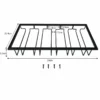 Under Cabinet Wine Glass Rack