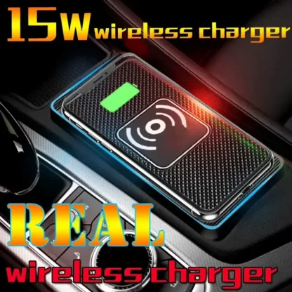 15W Wireless Car Charger Pad
