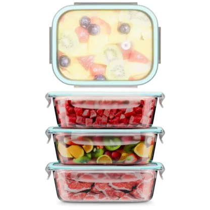 glass meal prep boxes