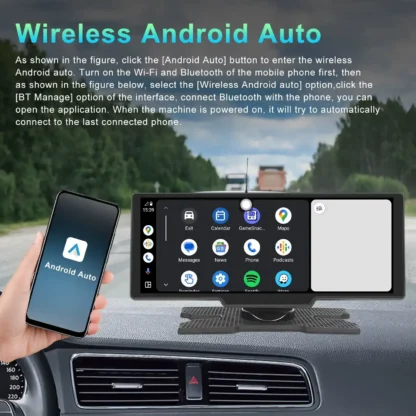 Wireless CarPlay Screen