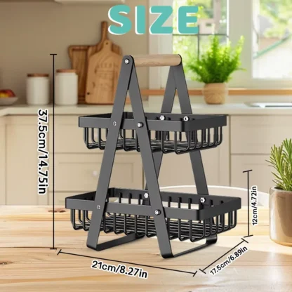 2 Tier Fruit Basket
