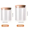 glass storage jars