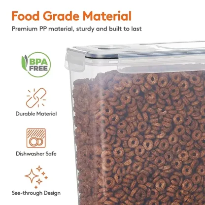 4L cereal storage containers