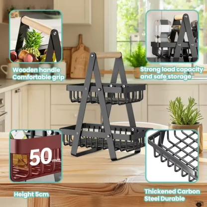 2 Tier Fruit Basket