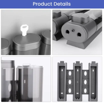 3 Chamber Shower Dispenser