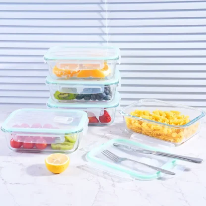 glass meal prep boxes