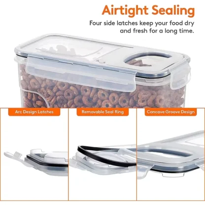 4L cereal storage containers