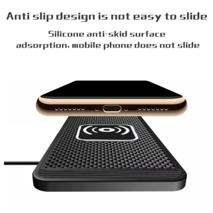 15W Wireless Car Charger Pad