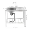 Freestanding Stainless Steel Sink