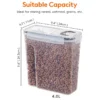 4L cereal storage containers