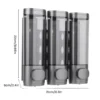 3 Chamber Shower Dispenser