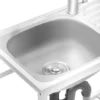 Freestanding Stainless Steel Sink