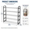 5 Tier Shoe Rack