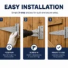 18 Inch Heavy Duty T Hinges