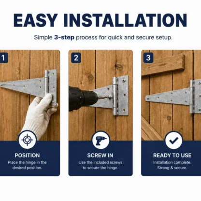 18 Inch Heavy Duty T Hinges