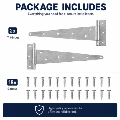 18 Inch Heavy Duty T Hinges