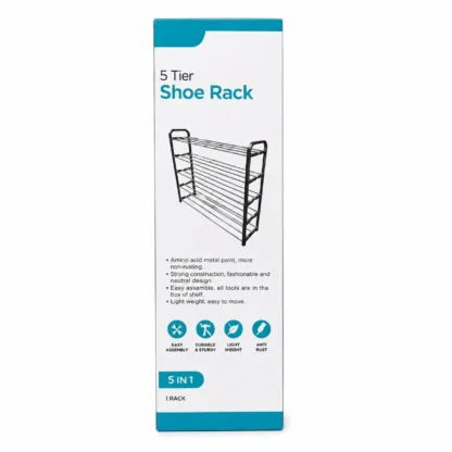 5 Tier Shoe Rack
