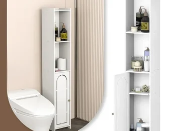 Bathroom, Anyroom Cabinet Storage with Doors - 7