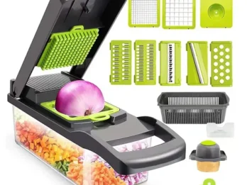 Vegetable Chopper Cutter Mandoline Slicer Cheese Grater - 7