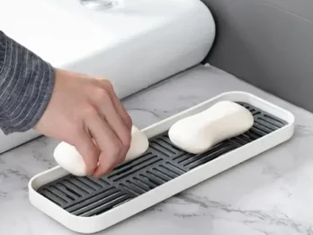 kitchen storage organizer sink soap holder rack organizer double-layer kitchen tray versatile kitchen storage detachable kitchen organizer